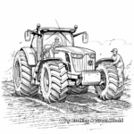 John Deere Workers Coloring Pages 1