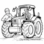 John Deere Workers Coloring Pages 4