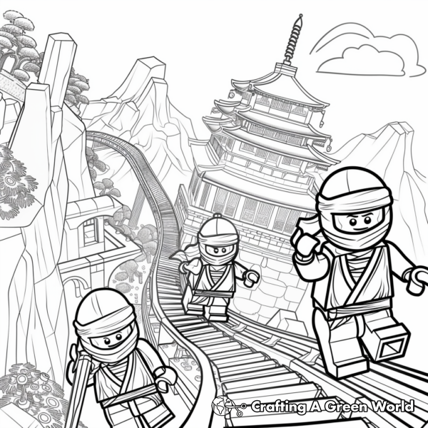 Ninjago Coloring Pages - Free & Printable!