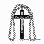 Joyous Mystery Rosary Coloring Pages 4