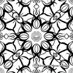 Kaleidoscope-inspired Coloring Pages 3