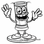 Kid-Friendly Hello Monday Coloring Pages 2