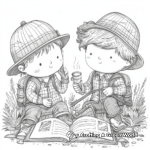Kid-Friendly Lewis and Clark Adventure Coloring Pages 4