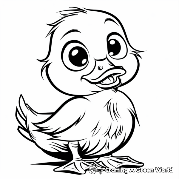 Mallard Duck Coloring Pages - Free &amp; Printable!