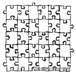 Kid-Friendly Number Puzzle Coloring Pages 4