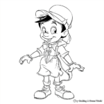Kid-Friendly Pinocchio and Figaro Pages 2