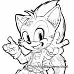 Kid-Friendly Tails Coloring Pages 3