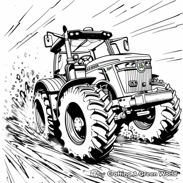 John Deere Coloring Pages - Free &amp; Printable!