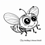 Kids-friendly Firefly Coloring Pages 3