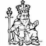 Kings from Around the World Coloring Pages 2