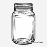 Large Empty Jar Coloring Pages 4