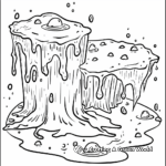Lava Slime Coloring Pages 3