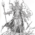 Legendary Demon Kings Coloring Pages 1