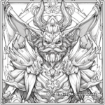 Legendary Demon Kings Coloring Pages 3