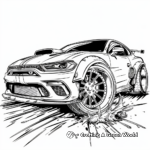 Legendary Fast and Furious Cars Coloring Pages 3