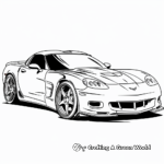 Legendary Fast and Furious Cars Coloring Pages 4