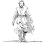 Legendary Jedi Masters Coloring Pages 1