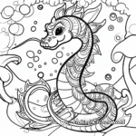 Legendary Loch Ness Monster Coloring Pages 4
