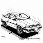 Legendary Toyota Corolla Coloring Pages 3