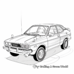 Legendary Toyota Corolla Coloring Pages 4