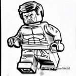 Lego Hulk Vs. Villains Coloring Pages 2