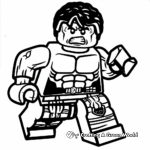 Lego Hulk Vs. Villains Coloring Pages 4