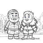 Lewis and Clark and the Corps of Discovery Coloring Pages 1