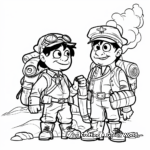 Lewis and Clark and the Corps of Discovery Coloring Pages 2