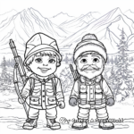 Lewis and Clark and the Corps of Discovery Coloring Pages 3
