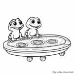 Littlest Pet Shop Frogs: A Coloring Journey 1