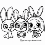 Littlest Pet Shop: Bunnies Edition Coloring Pages 1