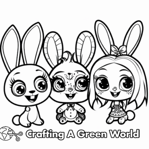Littlest Pet Shop Coloring Pages - Free & Printable!