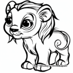 Littlest Pet Shop: Trip to the Zoo Coloring Pages 1