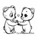 Lovely Build a Bear Friendship Coloring Pages 1