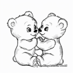 Lovely Build a Bear Friendship Coloring Pages 2