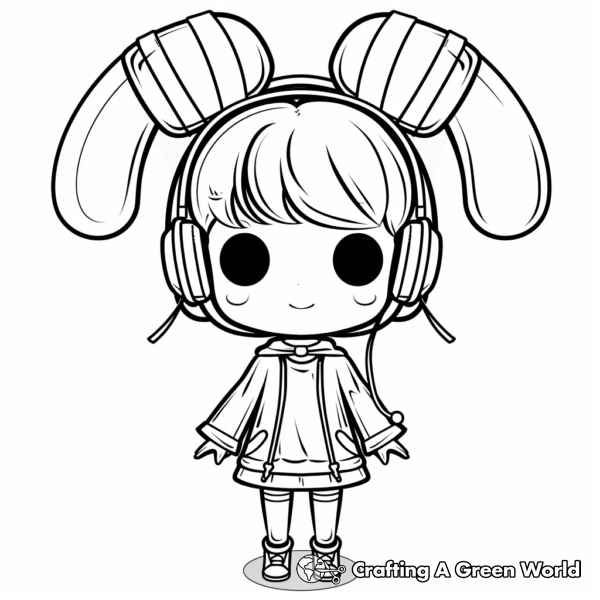 Lovely Cute Cinnamoroll Coloring Pages 1