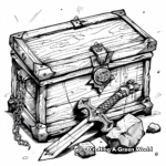 Magical Artifacts: DND Coloring Pages 1