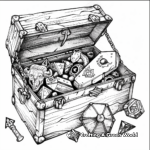 Magical Artifacts: DND Coloring Pages 3