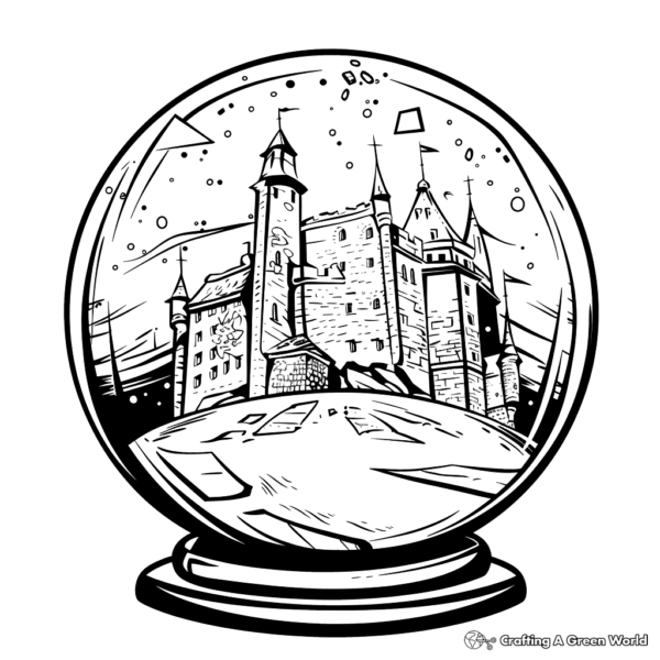 Magic Kingdom Coloring Pages - Free &amp; Printable!