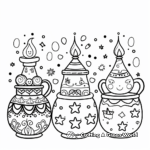 Magical Potions Coloring Pages for Kids 1