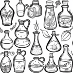 Magical Potions Coloring Pages for Kids 3