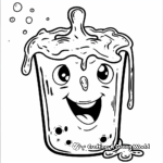 Magical Slime Potion Coloring Pages 1
