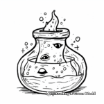 Magical Slime Potion Coloring Pages 4
