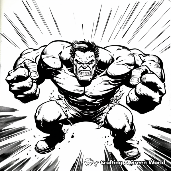 Marvel Universe Superhero Coloring Pages 1