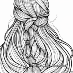 Marvellous Multi-Colored Hair Coloring Pages 2