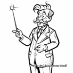 Marvelous Magic Wand Coloring Pages 1