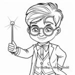 Marvelous Magic Wand Coloring Pages 3