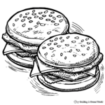 McDonald's Fillet-O-Fish Coloring Pages 4