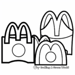 McDonald's Happy Meal Toy Coloring Pages 2