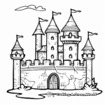 Medieval Castlevania Coloring Pages 2